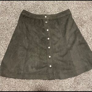 Abercrombie and Fitch Suede Skirt